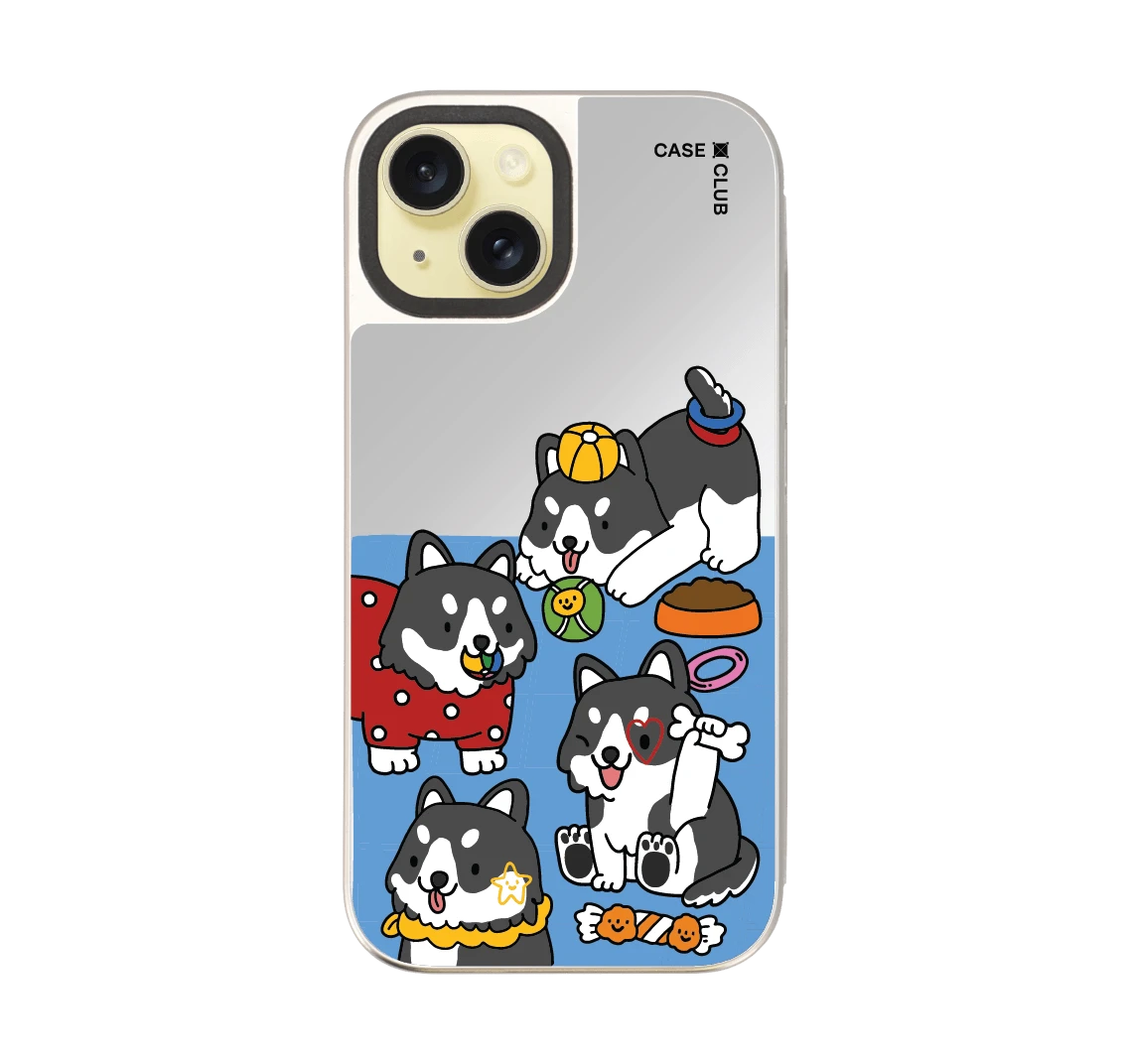 ฮัสกี้สุดป่วนกับของเล่นคู่ใจ